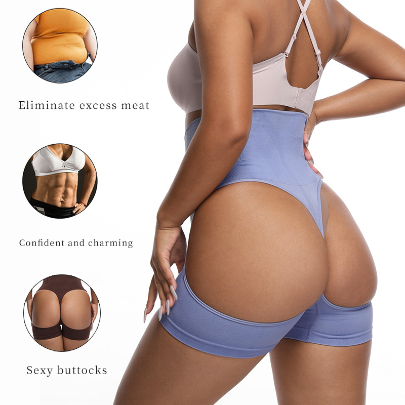 Seamless Underwear Women - 3-teiliges Set Damen High Waist Shaping