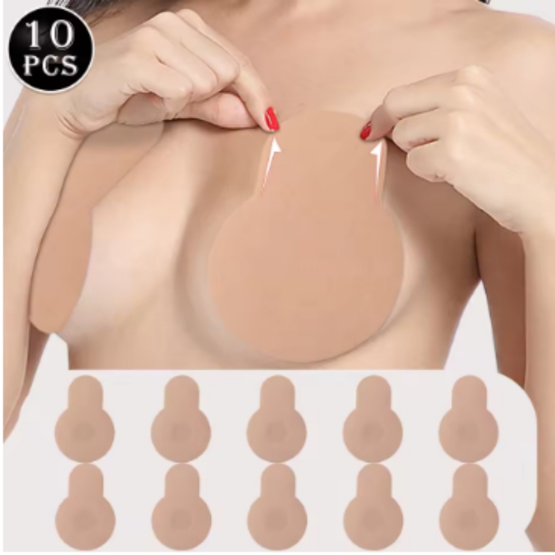 Silicone Bra Adhesive - Damen Push-Up-BHs Selbstklebender Silikon-BH Ohne Träger
