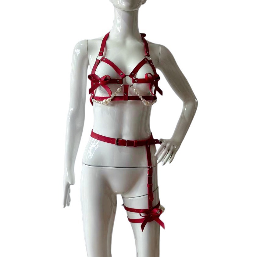 Sexy Leder Harness Frauen Set  – Garter Belt Set Bewertung und Preis