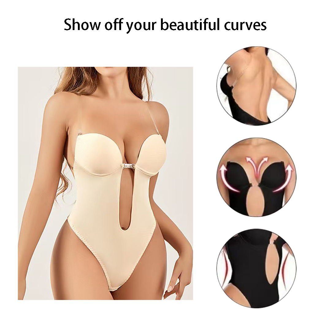 Rutschfester Klebstoff Rückenf – Shapewear Bodysuit Firm Bewertung und Preis