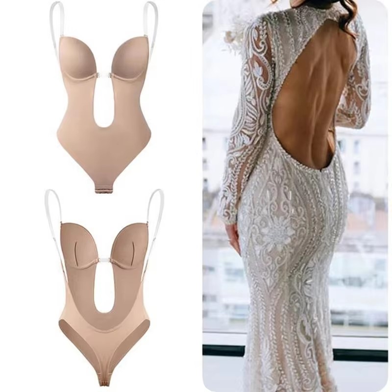 Rutschfester Klebstoff Rückenf – Shapewear Bodysuit Firm Bewertung und Preis